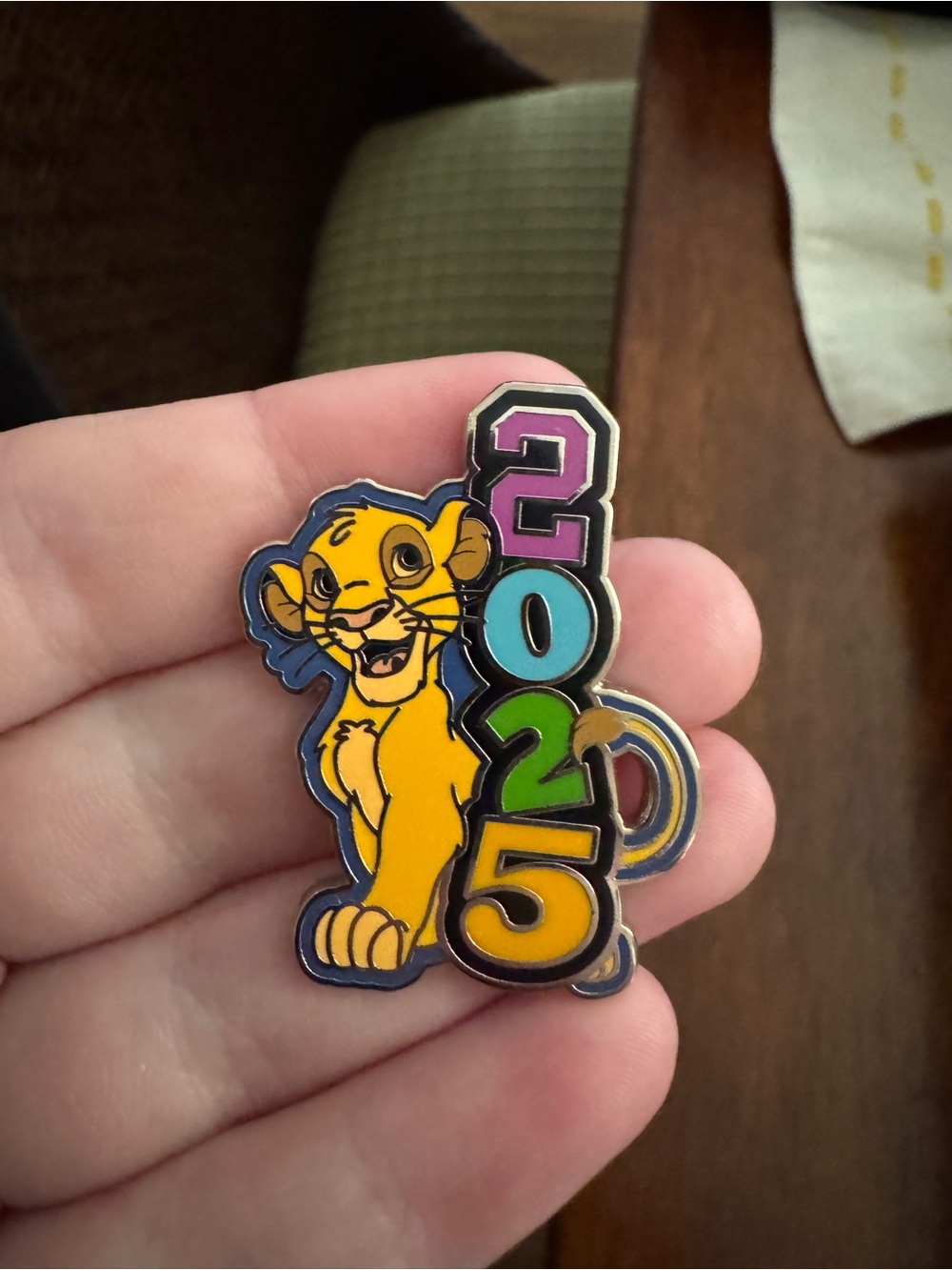 2025 Disney Yearly Mystery Pin - Simba from The Lion King